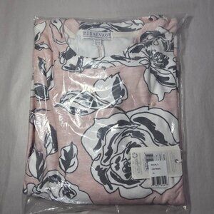NWT PJ Salvage Cinema Long-Sleeve Floral-Print Lounge Top